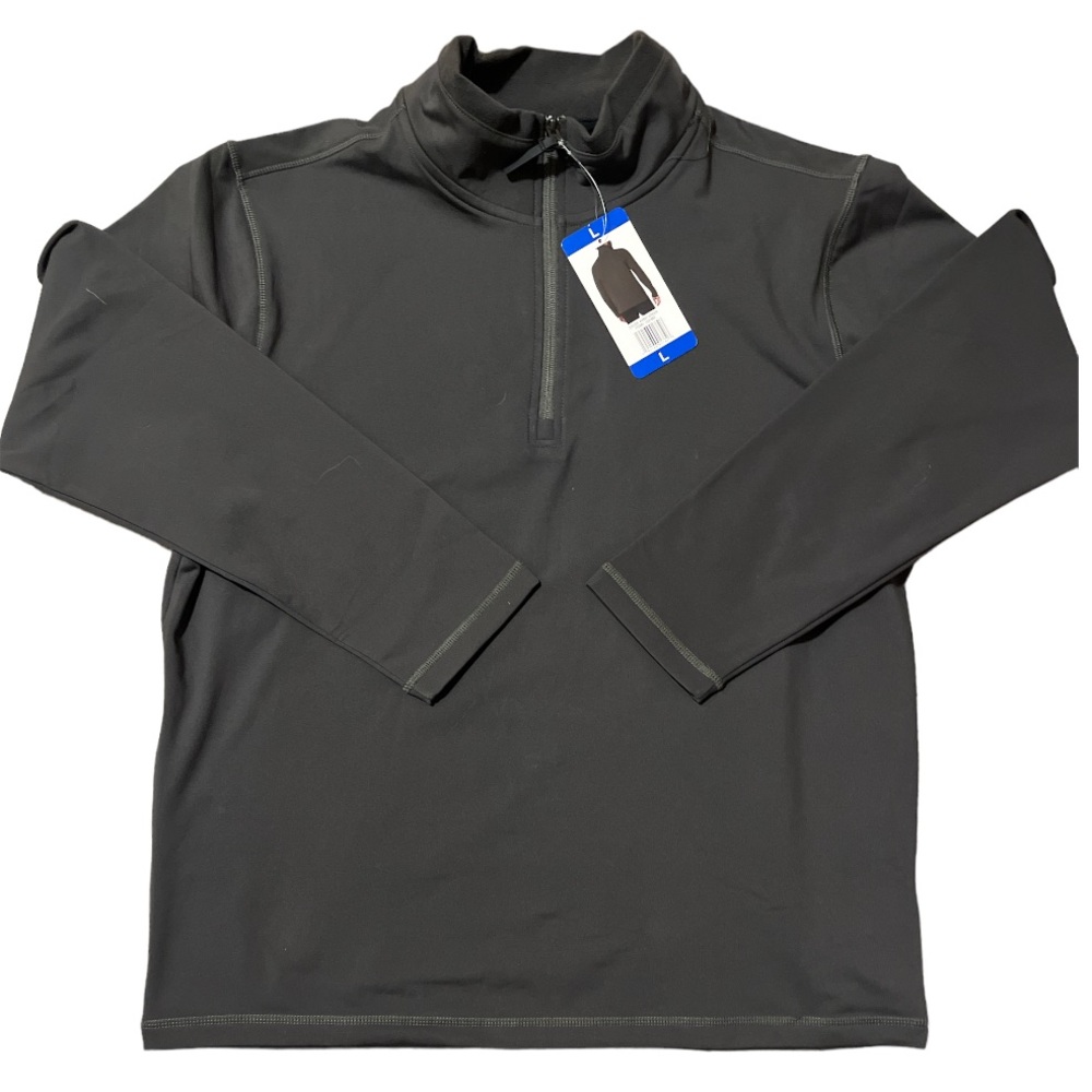 NWT 32 Degrees Heat Men's 1/4 Zip Long Sleeve Pullover